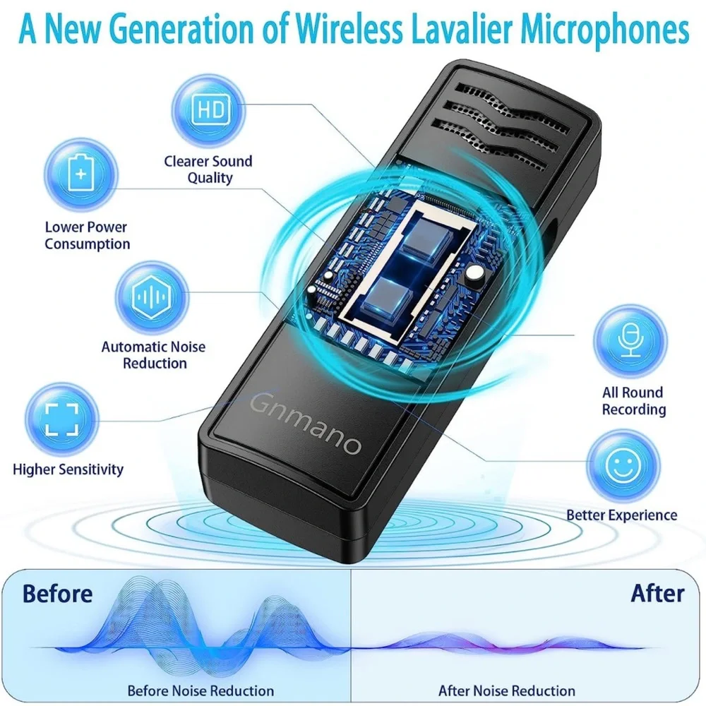 2 wireless microphones